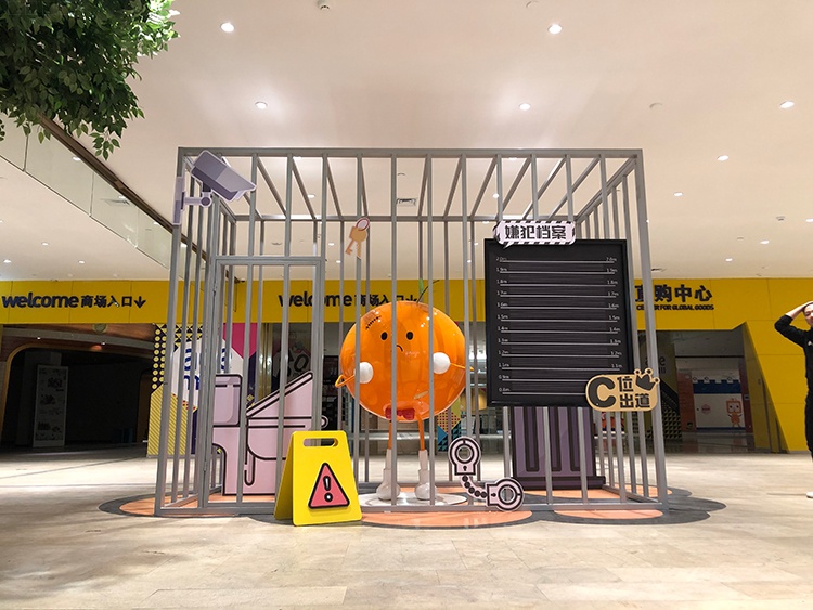 玻璃鋼卡通表情包雕塑創(chuàng)意擺件