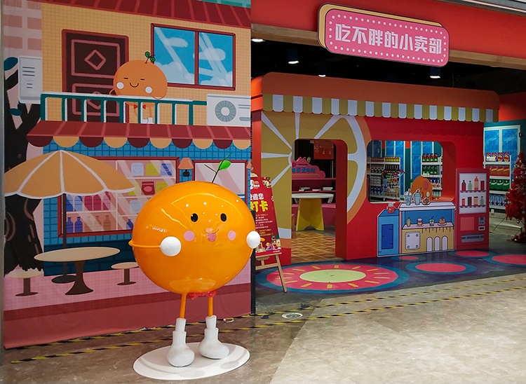 玻璃鋼卡通表情包雕塑創(chuàng)意擺件