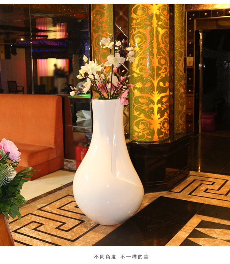 玻璃鋼瓶形花盆組合