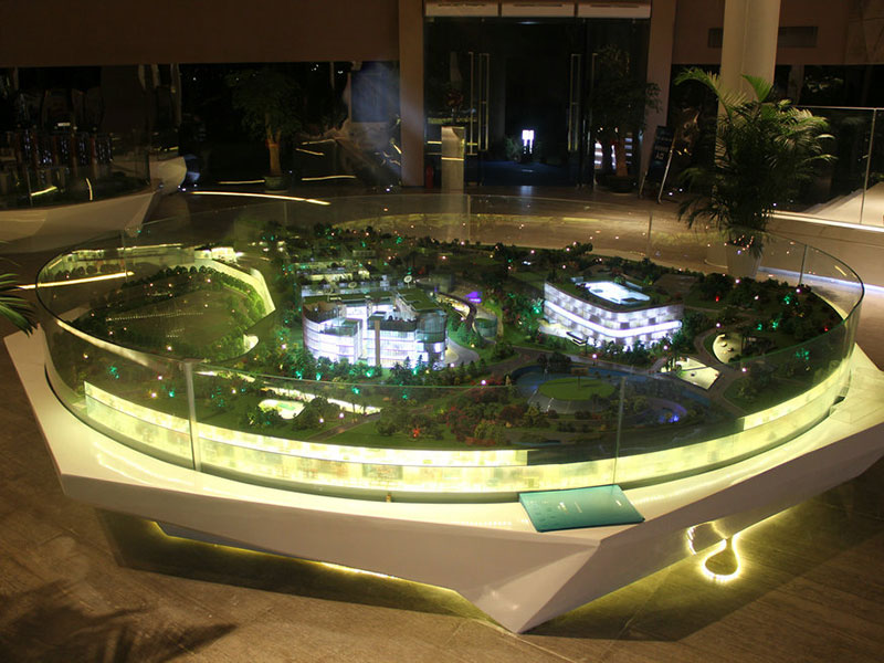 玻璃鋼展臺沙盤