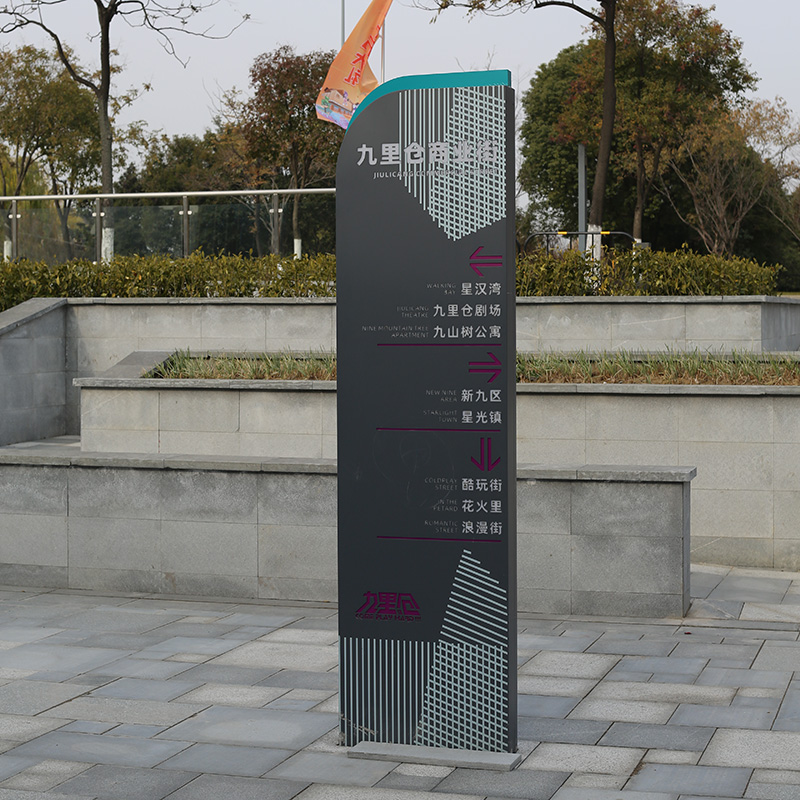 精神堡壘導(dǎo)視牌