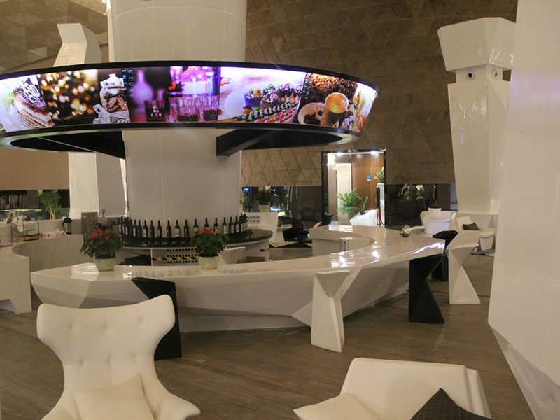 玻璃鋼服務(wù)前臺(tái)