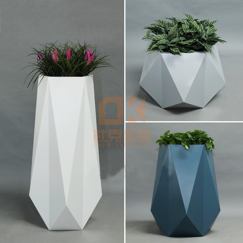 玻璃鋼菱形花器