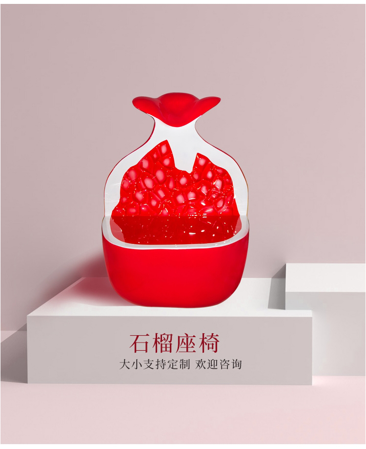 玻璃鋼水果坐凳，好看又實(shí)用的坐凳上線了!