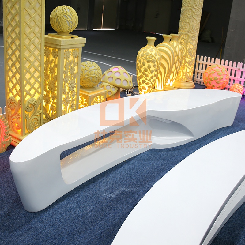 玻璃鋼月亮座椅，遇見屬于您的好座椅!