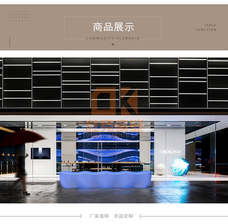 玻璃鋼海浪坐凳異形創(chuàng)意美陳休閑座椅