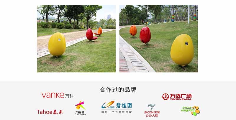 惠州碧桂園龍海壹號美陳景觀雕塑小品案例