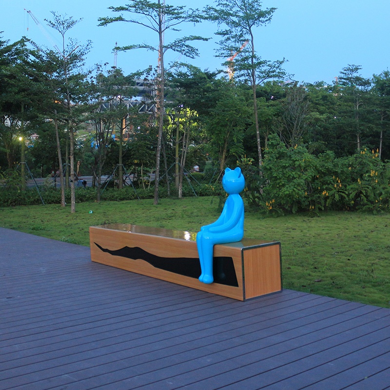 長條玻璃鋼座椅，這些款式有你喜歡的嗎?