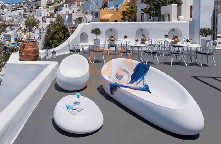 玻璃鋼茶幾沙發(fā)