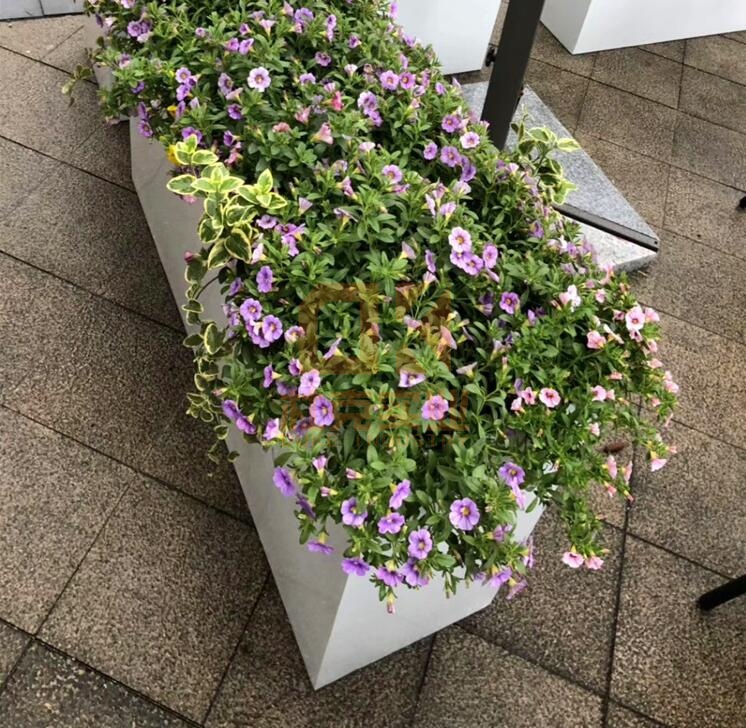 不銹鋼方形花槽