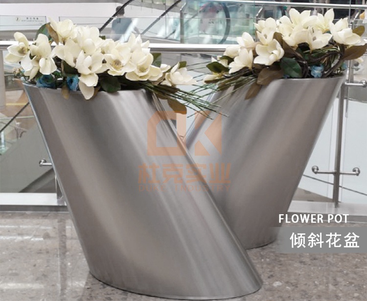 不銹鋼傾斜花器