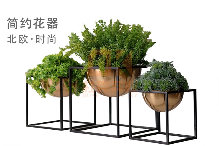 不銹鋼支架花器