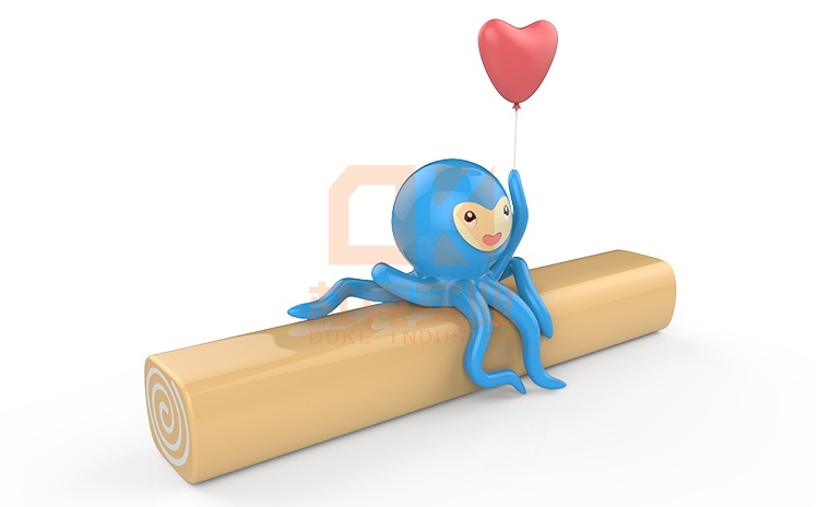 玻璃鋼章魚坐凳