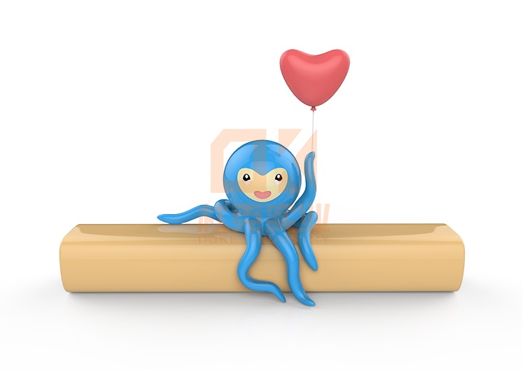 玻璃鋼章魚坐凳