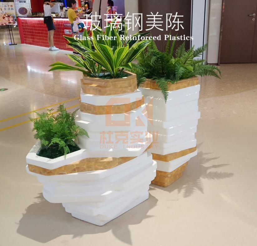 玻璃鋼異形花盆座椅
