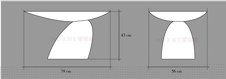 玻璃鋼小蘑菇茶幾