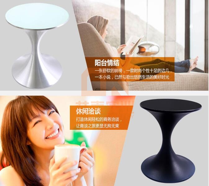 玻璃鋼現(xiàn)代圓形創(chuàng)意茶幾