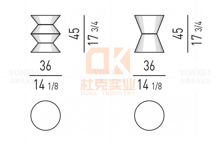 玻璃鋼時尚墩子