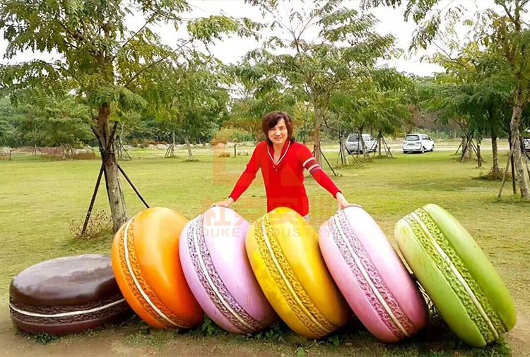 玻璃鋼馬卡龍座椅