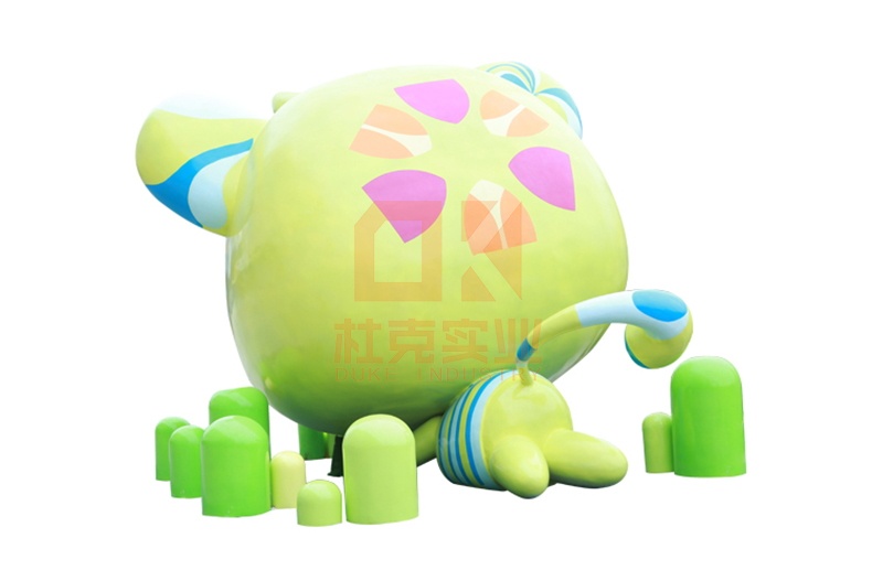 玻璃鋼貓咪雕塑