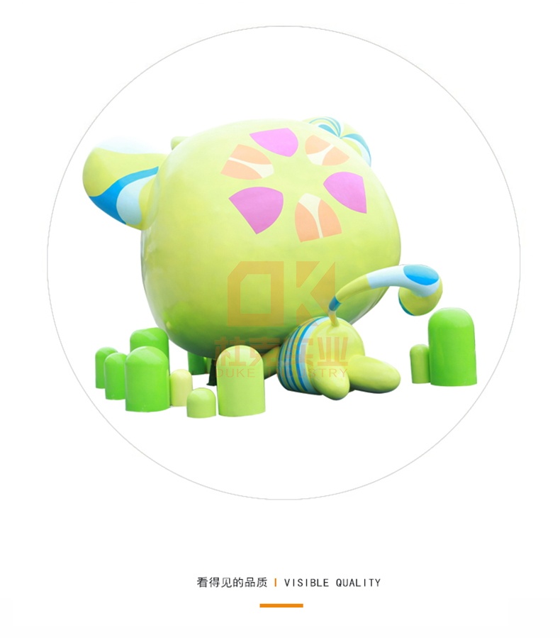 玻璃鋼貓咪雕塑