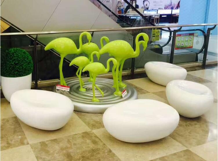 玻璃鋼鵝卵石坐凳