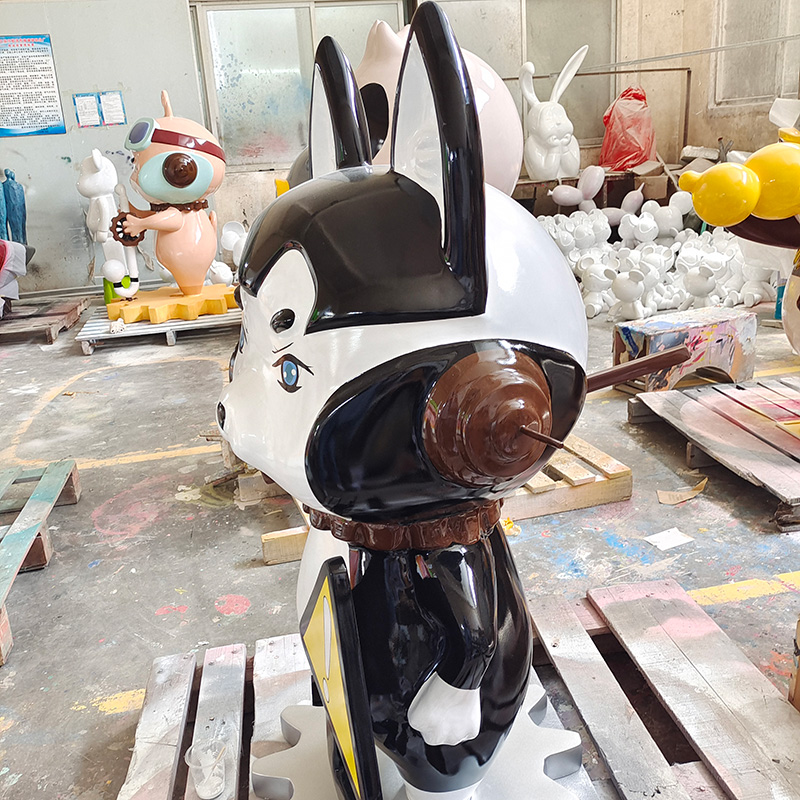 玻璃鋼卡通雕塑藝術(shù)造型街區(qū)景觀(guān)小品擺件