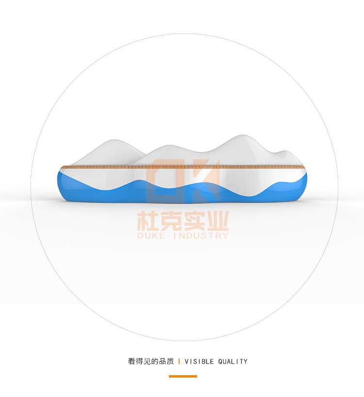 玻璃鋼仿山水座椅