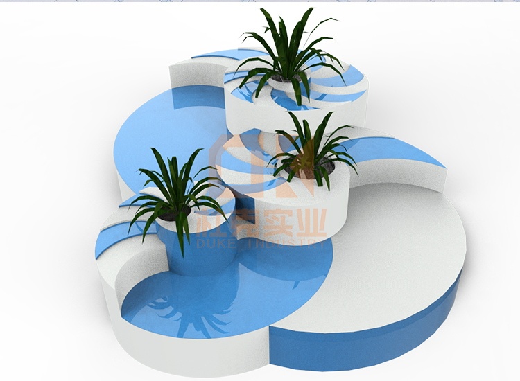玻璃鋼海螺樹(shù)池坐凳