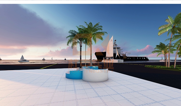 玻璃鋼海螺樹(shù)池坐凳