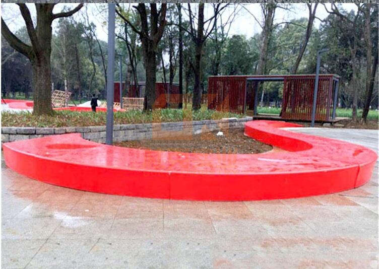 玻璃鋼異形GRC樹池坐凳