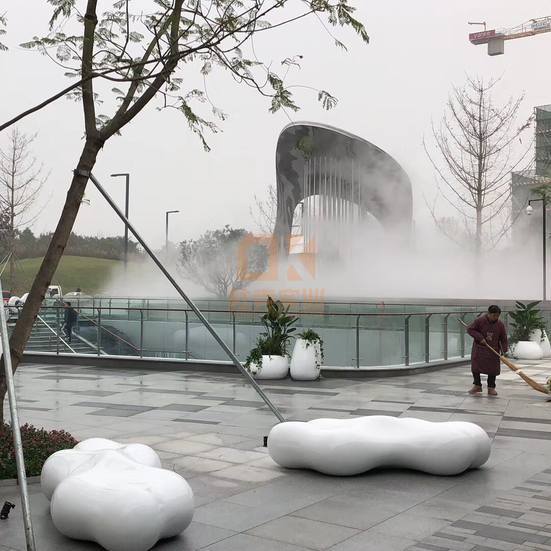 玻璃鋼云朵座椅戶外造型景觀異形坐凳