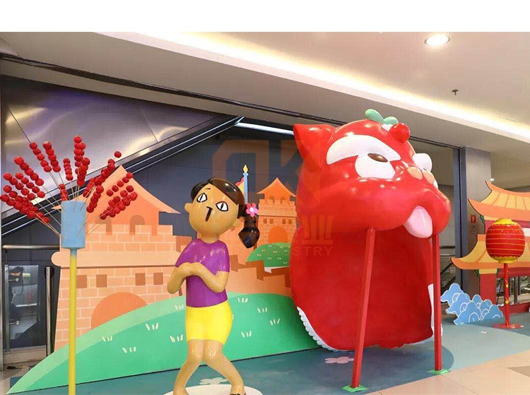 玻璃鋼美陳雕塑