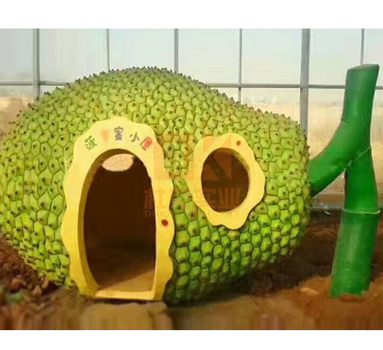玻璃鋼水果小屋造型雕塑