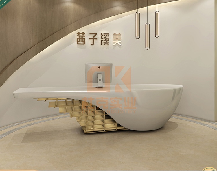 玻璃鋼時(shí)尚公司前臺(tái)