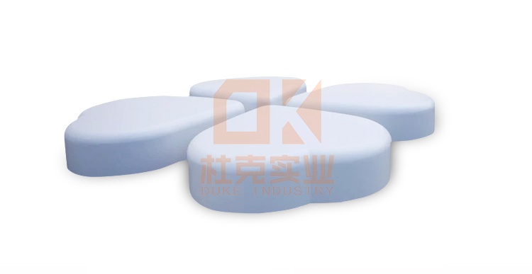 戶外玻璃鋼四葉草坐凳