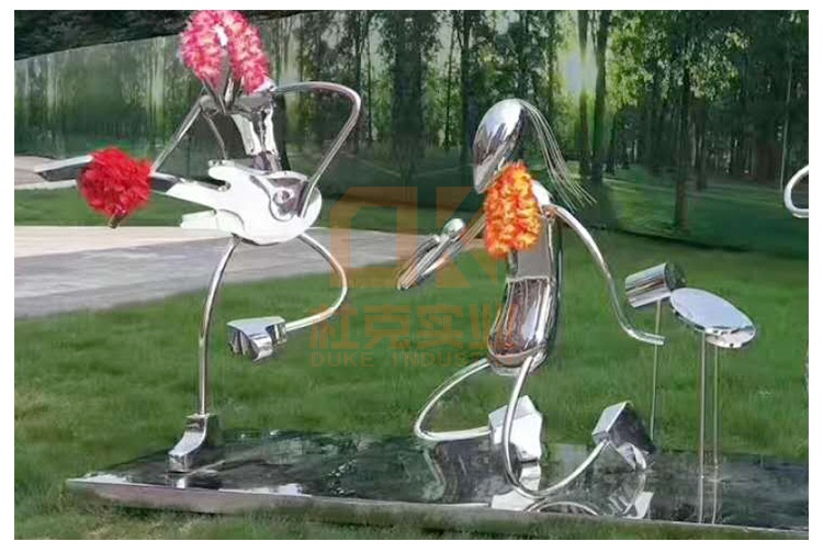 不銹鋼樂隊雕塑