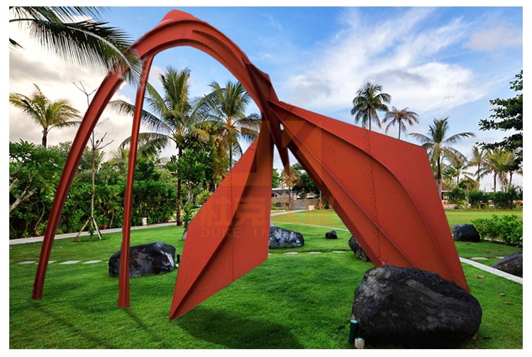 不銹鋼嫩芽雕塑