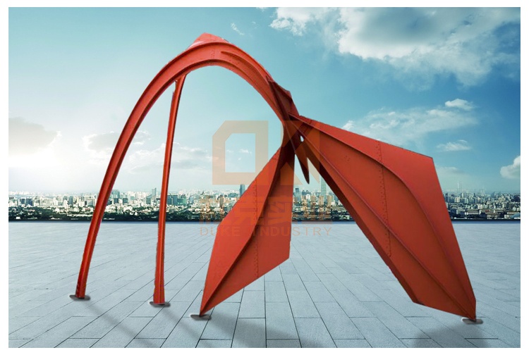 不銹鋼嫩芽雕塑