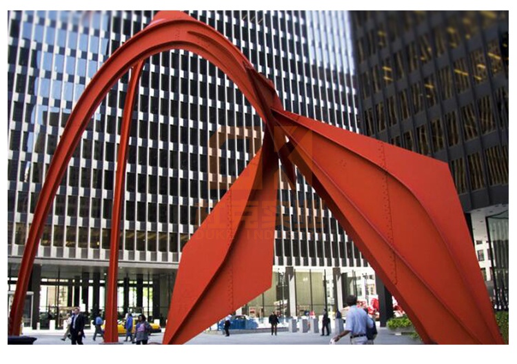 不銹鋼嫩芽雕塑