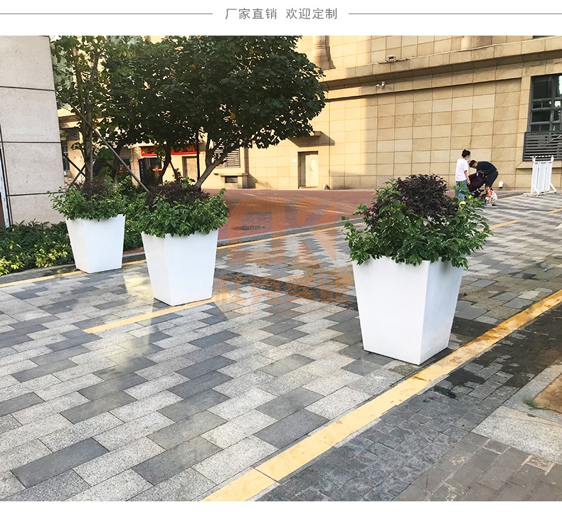 玻璃鋼戶(hù)外方形花箱