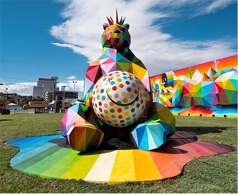 玻璃鋼動物雕塑