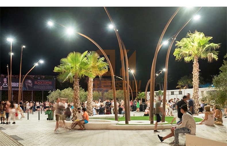 戶外圓形玻璃鋼樹池坐凳