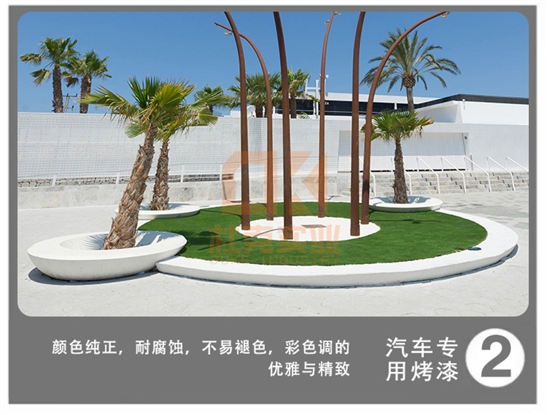 戶外圓形玻璃鋼樹池坐凳