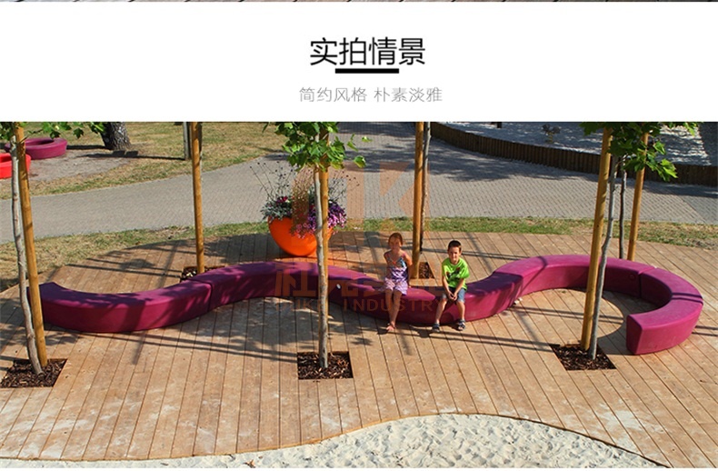 玻璃鋼長條樹池坐凳 玻璃鋼長條樹池坐凳