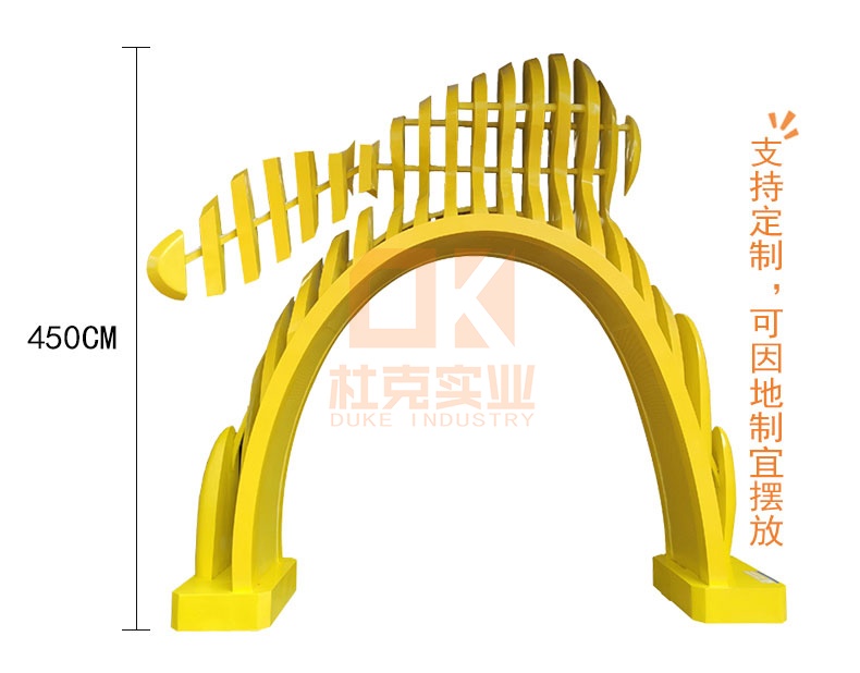 玻璃鋼門造型雕塑