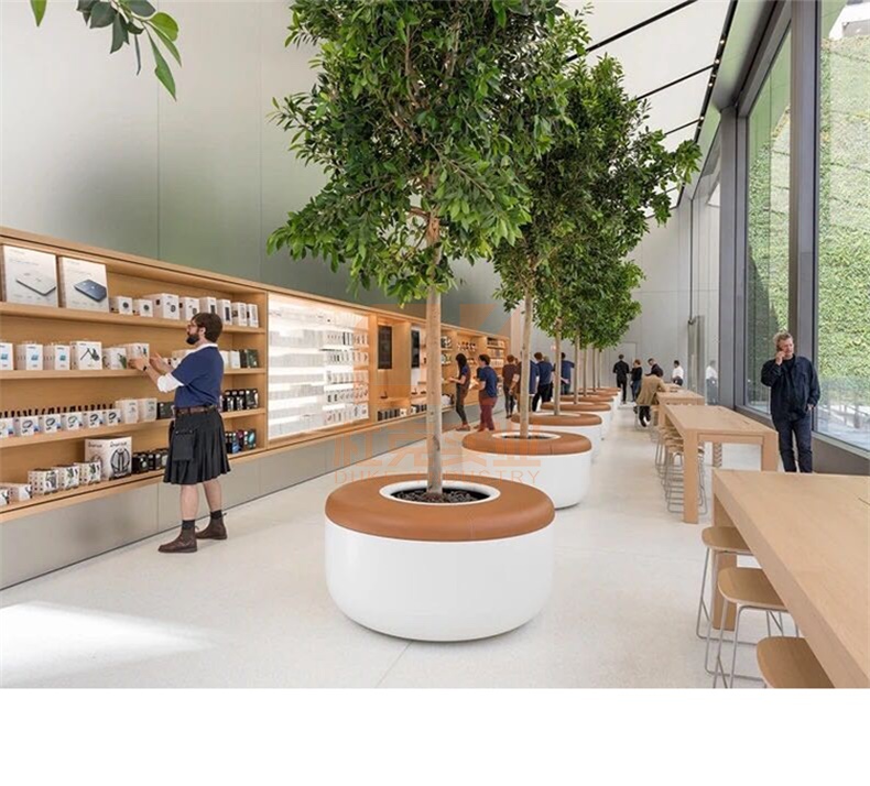 玻璃鋼圓形樹(shù)池坐凳