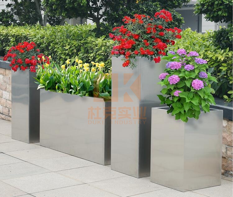 戶外不銹鋼花箱 戶外不銹鋼花箱