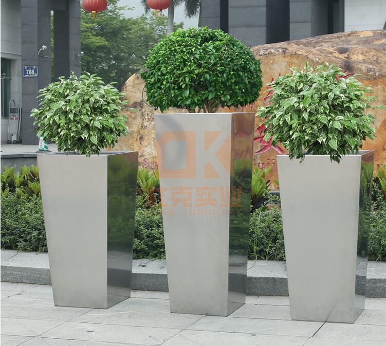 戶外不銹鋼花箱 戶外不銹鋼花箱