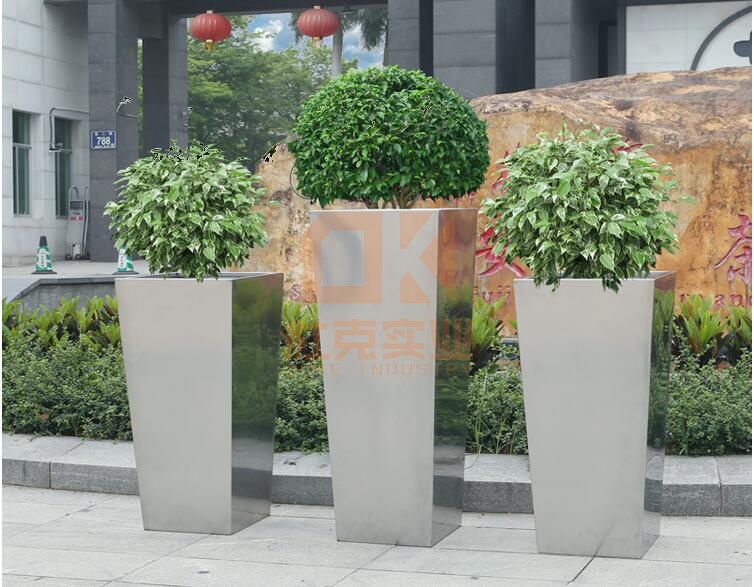 戶外不銹鋼花箱 戶外不銹鋼花箱